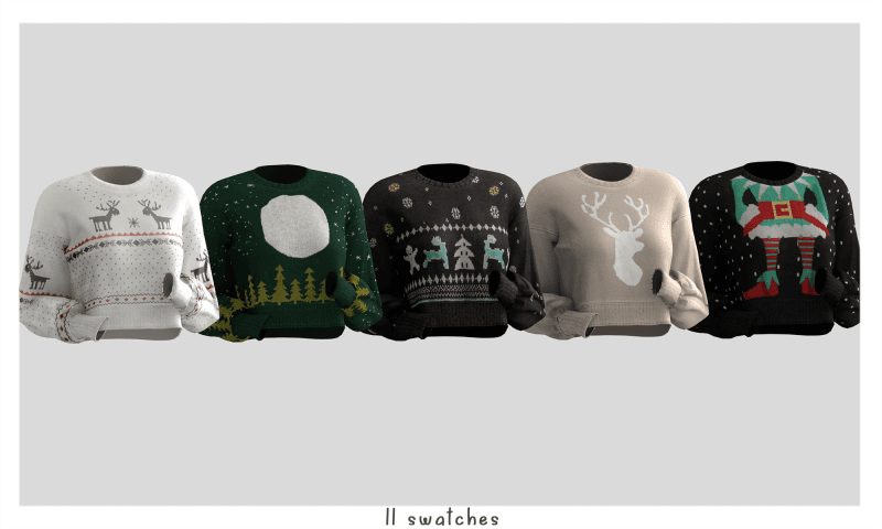 Галерея мода Свитер Christmas sweater #1